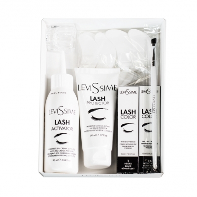 LeviSsime( Левиссиме) Набор для окрашивания ресниц Lash Color Kit (7 предметов), 1шт