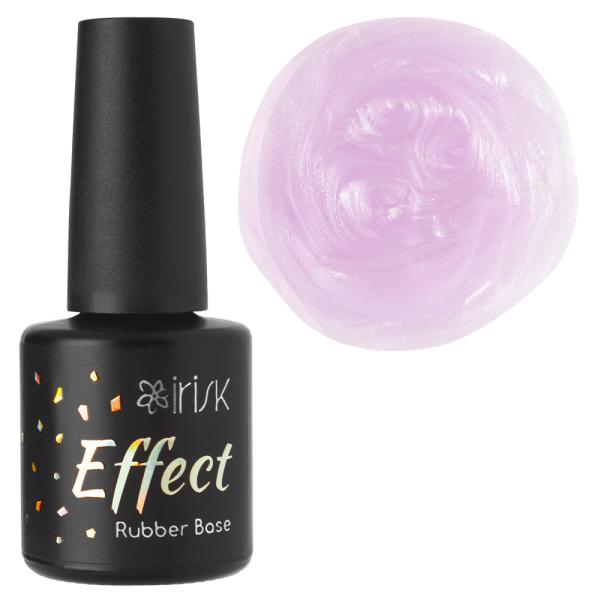 Каучуковая база Irisk с эффектами Effect Rubber Base 03 Жемчужный Пион, 10мл