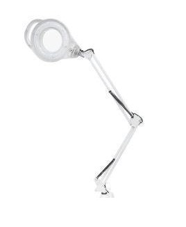Настольная LED лампа с увеличительным стеклом, 5 диоптрий