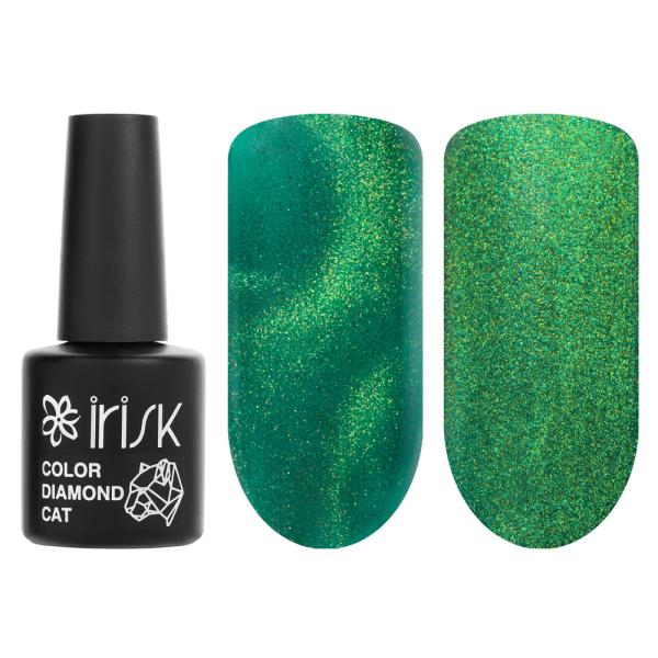 Гель-лак Irisk (Ириск) кошачий глаз Color Diamond Cat, 027, 10мл
