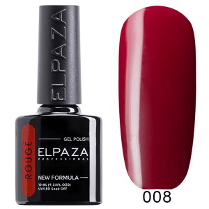 Гель-лак Elpaza (Эльпаза) Rouge 008, 10 мл