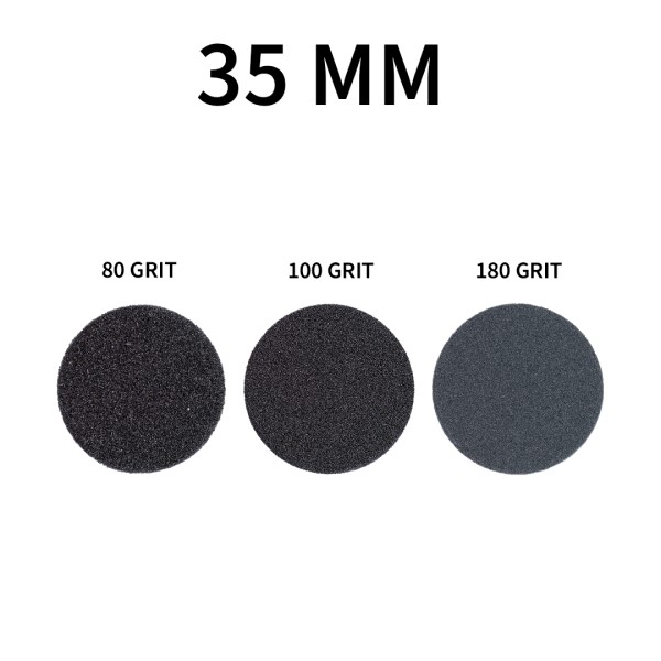 Vinsall (Винсал) Сменные файлы для педикюрного диска 35 мм 180 grit, 50 шт