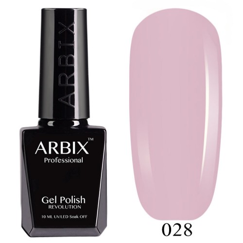 Гель-лак Arbix (Арбикс) № 028 Воздушный Поцелуй, 10 мл