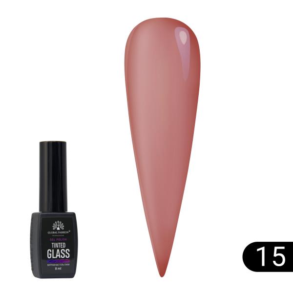 Гель-лак Global Fashion (Глобал Фэшн) витражный Tinted Glass 15, 8 мл