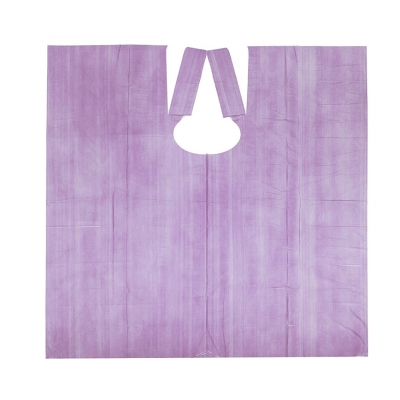 ИГРОbeauty Пеньюар 100*140cм, ПВД, 20мкр, Малиновый, 50шт