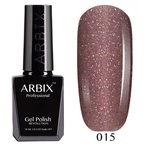 Гель-лак Arbix (Арбикс) № 015 Розовое Вино, 10 мл