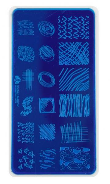 Пластина для стэмпинга Global Fashion (Глобал Фэшн) № 119