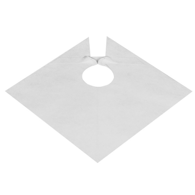 ИГРОbeauty Пелерина на завязках 70*70см, SMS, Белый, 20шт