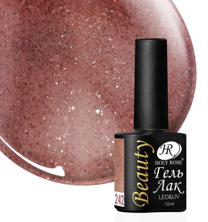 Гель-лак Holy Rose (Холи Роуз) Beauty № 242, 10 мл.