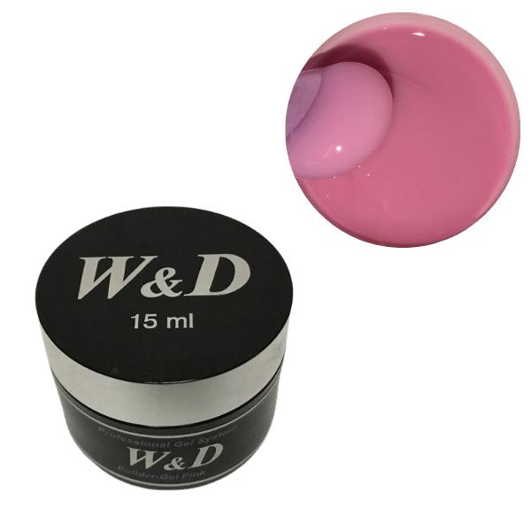 Моделирующий гель W&D French-Gel Pink (сырьё Keystone), 15 мл