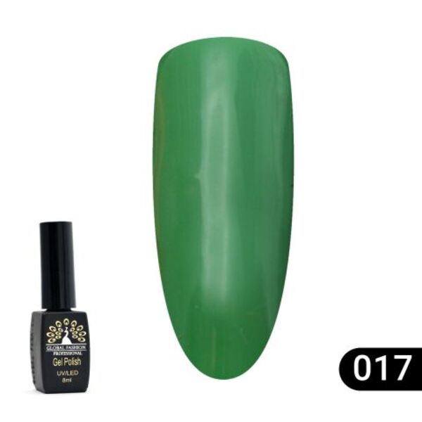 Гель-лак Global Fashion (Глобал Фэшн) Summer Light 017, 8 мл