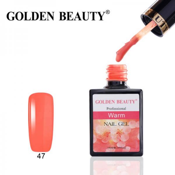 Гель-лак Golden Beauty (Голден Бьюти) 47 Warm, 14 мл
