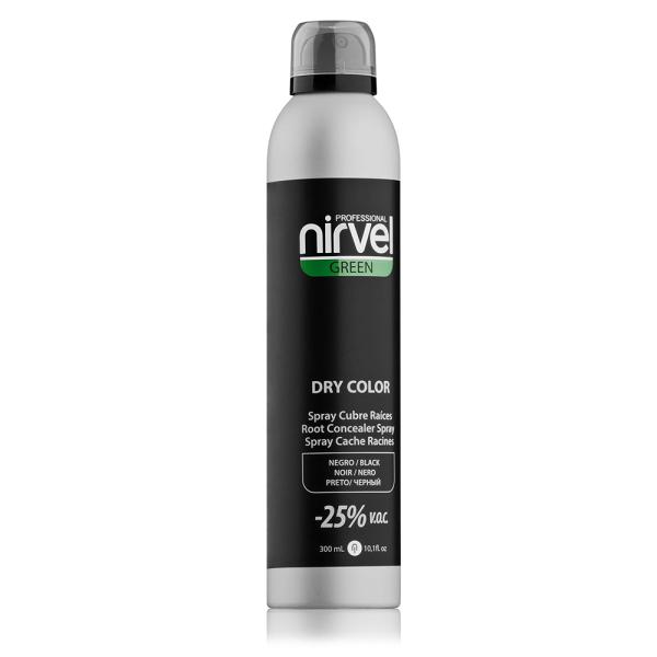 Nirvel (Нирвел) краситель прямого действия Dry Color Black, чёрный, 300 мл