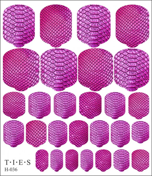 Пленка TIES для педикюра H-036