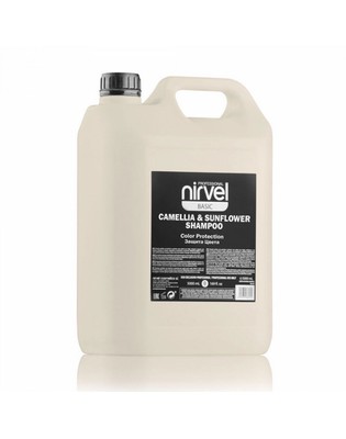 Nirvel (Нирвел) для окрашенных волос Shampoo Color Protection Camellia & Sunflower, 5000 мл