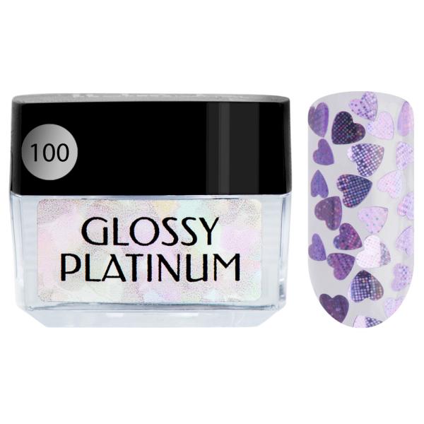 Гель-лак Irisk (Ириск) Glossy Platinum № 100 Heart Eyes (Limited , 5 мл