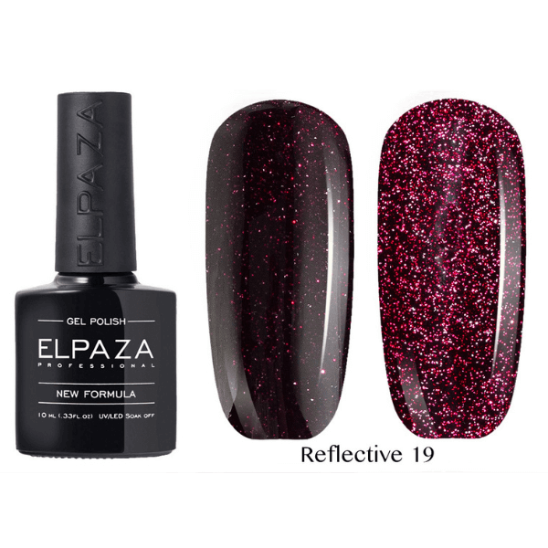 Гель-лак Elpaza (Эльпаза) светоотражающий Reflective 019, 10 мл