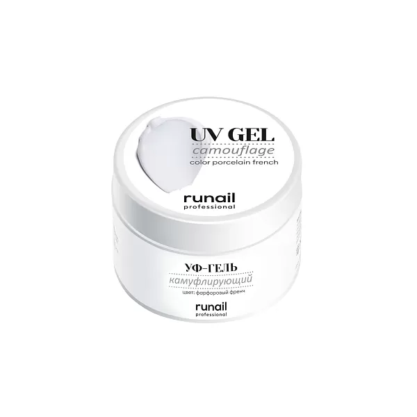 Камуфлирующий UV-гель RuNail (Рунейл) professional 4070, 15 мл