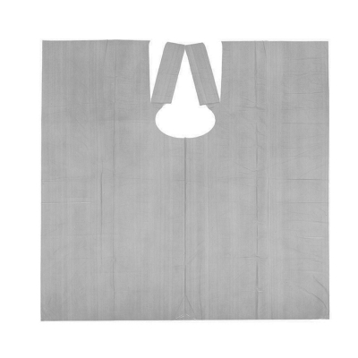 ИГРОbeauty Пеньюар 100*140cм, ПВД, 20мкр, Серебро, 50шт