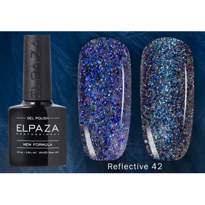 Гель-лак Elpaza (Эльпаза) светоотражающий Reflective 042, 10 мл