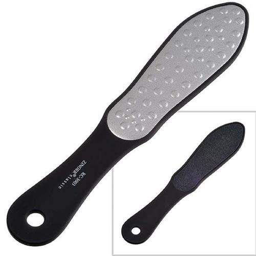 Zinger (Зингер) Тёрка педикюрная (лазерная, мелкая) RC-3003 Black matt