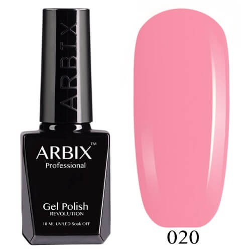Гель-лак Arbix (Арбикс) № 020 Розовый Фламинго, 10 мл