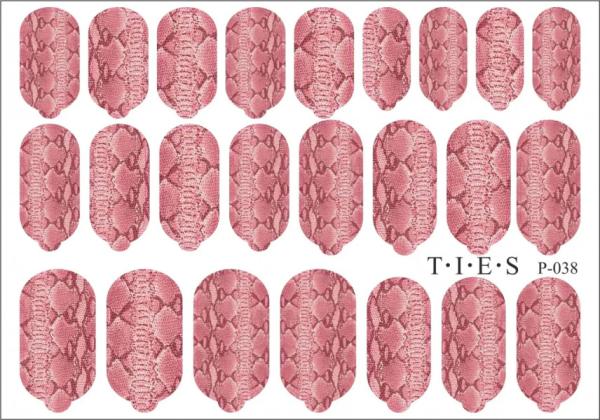Пленка TIES для маникюра P-038