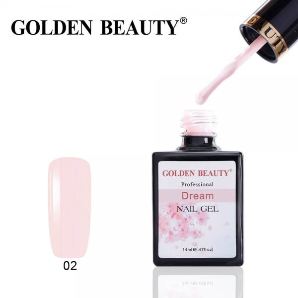 Гель-лак Golden Beauty (Голден Бьюти) 02 Dream, 14 мл