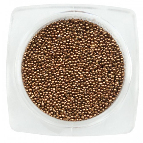 Бульонки для дизайна ногтей Бронза 02