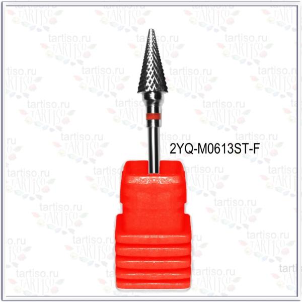 Фреза твердосплавная 2YQ-M0613ST-F конус красный