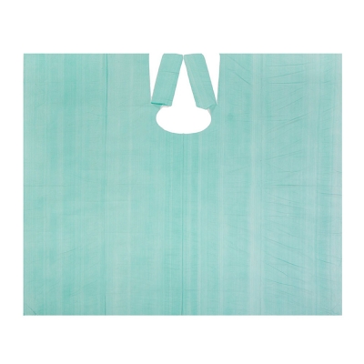 ИГРОbeauty Пеньюар 110*160cм, ПВД, 20мкр, Зеленый, 50шт