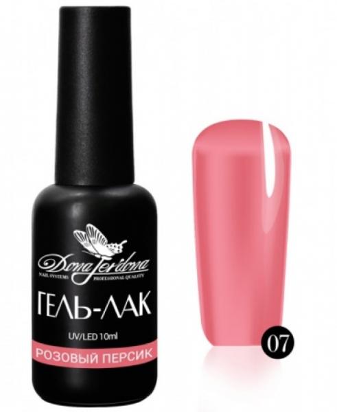 Гель-лак Dona Jerdona (Дона Жердона) 07 Розовый персик, 10 мл