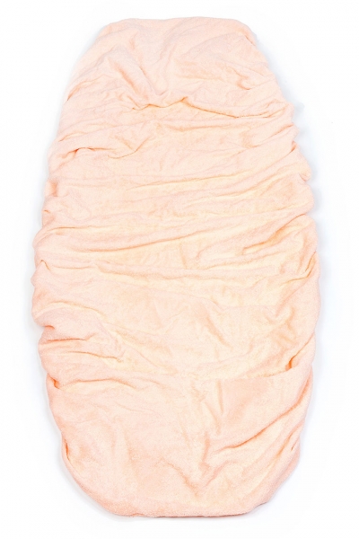 IGRObeauty Чехол  90*215*30см, махра, 430г/м2, Персиковый, 1шт
