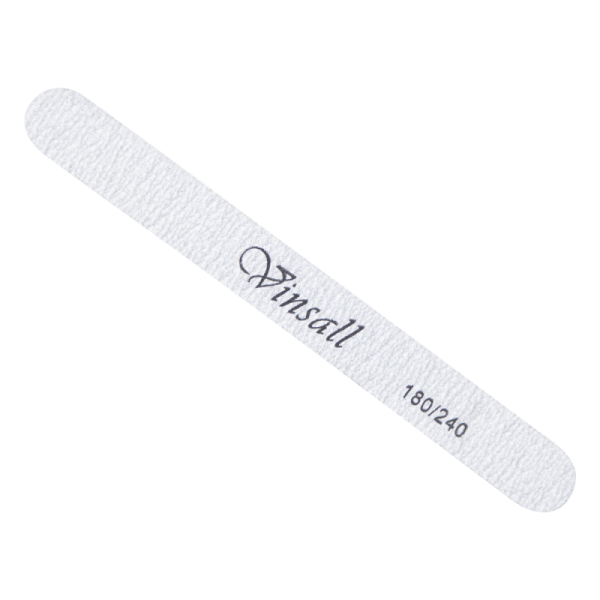 Пилочки Vinsall серая пряма 180/240