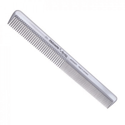 TRIUMPH Расческа рабочая узкая антистат серая, 17,5 см, 251/95