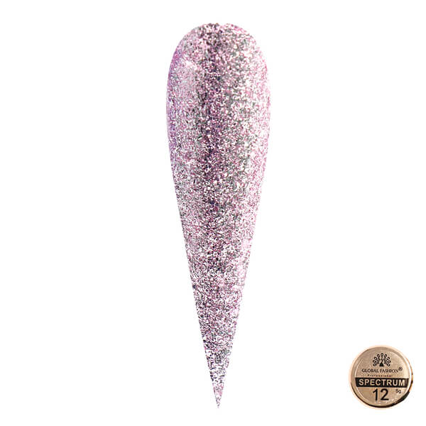Global Fashion (Глобал Фэшн) гель-краска металлическая Spectrum 12, 5 мл