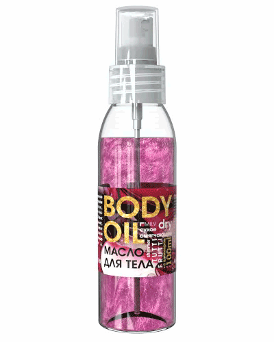 Сухое смягчающее масло для тела MILV Body Oil «Tutti frutti», 100 мл