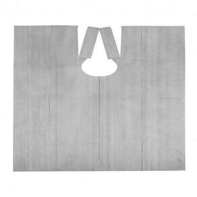 ИГРОbeauty Пеньюар 110*160cм, ПВД, 20мкр, Серебро, 50шт