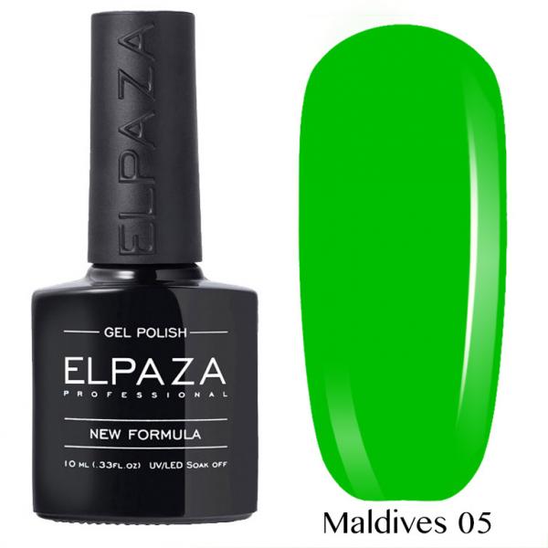 Гель-лак Elpaza (Эльпаза) Maldives (неоновый) 005, 10 мл