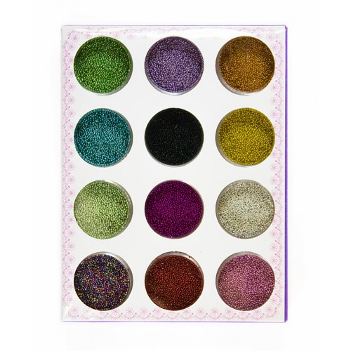 Бульонка для ногтей Набор 12 шт