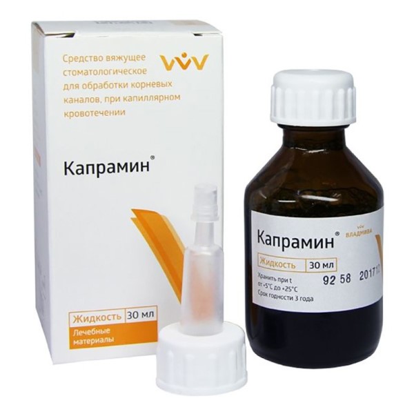 «Капрамин» Кровоостанавливающее средство, 30 мл
