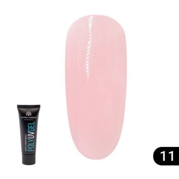 Полигель (PolyUVGel) Global Fashion (Глобал Фэшн) 011, 30 мл