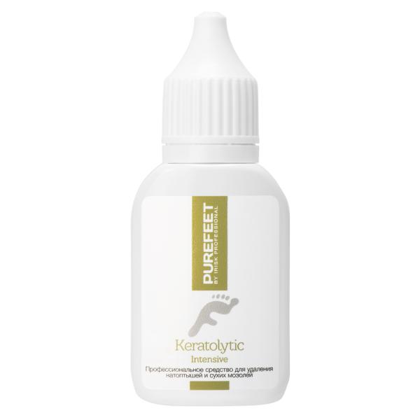 Средство для удаления натоптышей и мозолей PureFeet Keratolytic Intensive, 30 мл