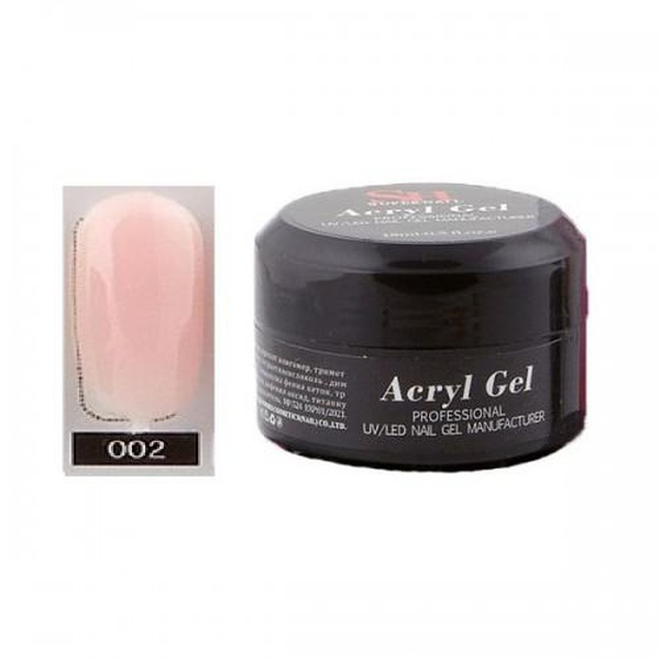 SH Acryl Gel для наращивания ногтей 002, 18 мл