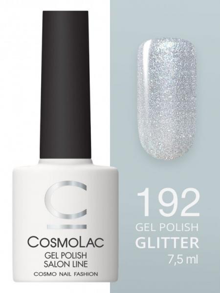Гель-лак Cosmolac (Космолак) Glitter 192 Морозный узор, 7,5 мл.