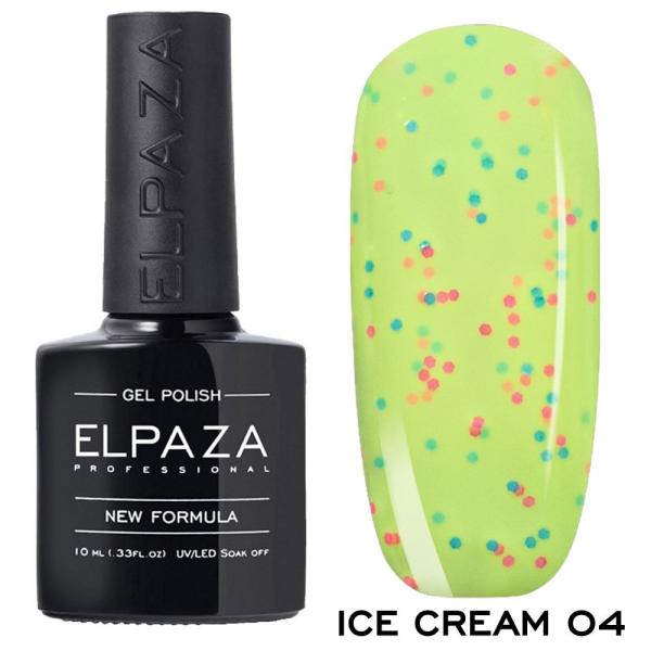 Гель-лак Elpaza (Эльпаза) Ice-Cream 004, 10 мл