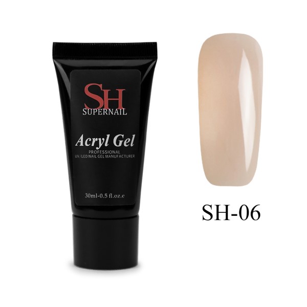 SH Acryl Gel для наращивания ногтей 006, 30 мл
