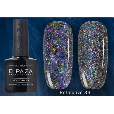 Гель-лак Elpaza (Эльпаза) светоотражающий Reflective 039, 10 мл