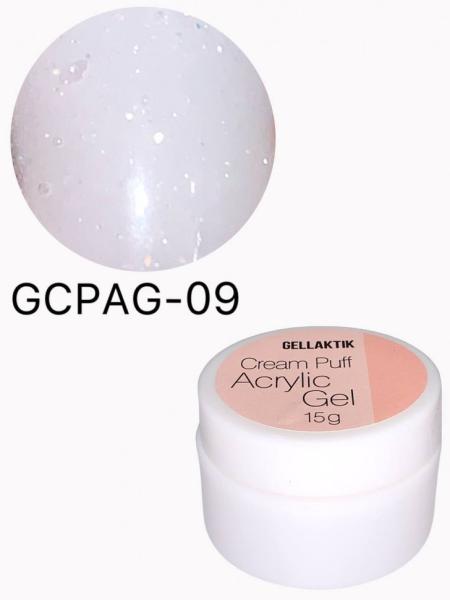 Gellaktik (Геллактик) CREAM PUFF ACRYLIC GEL №09,15гр