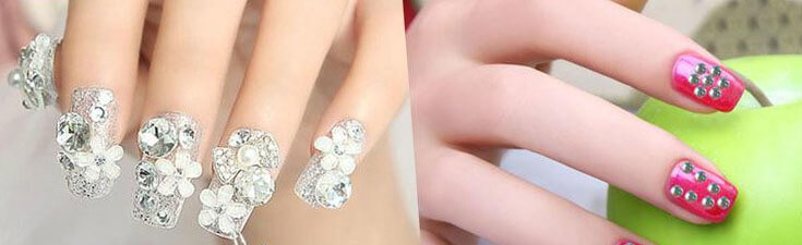 кристаллы и стразы